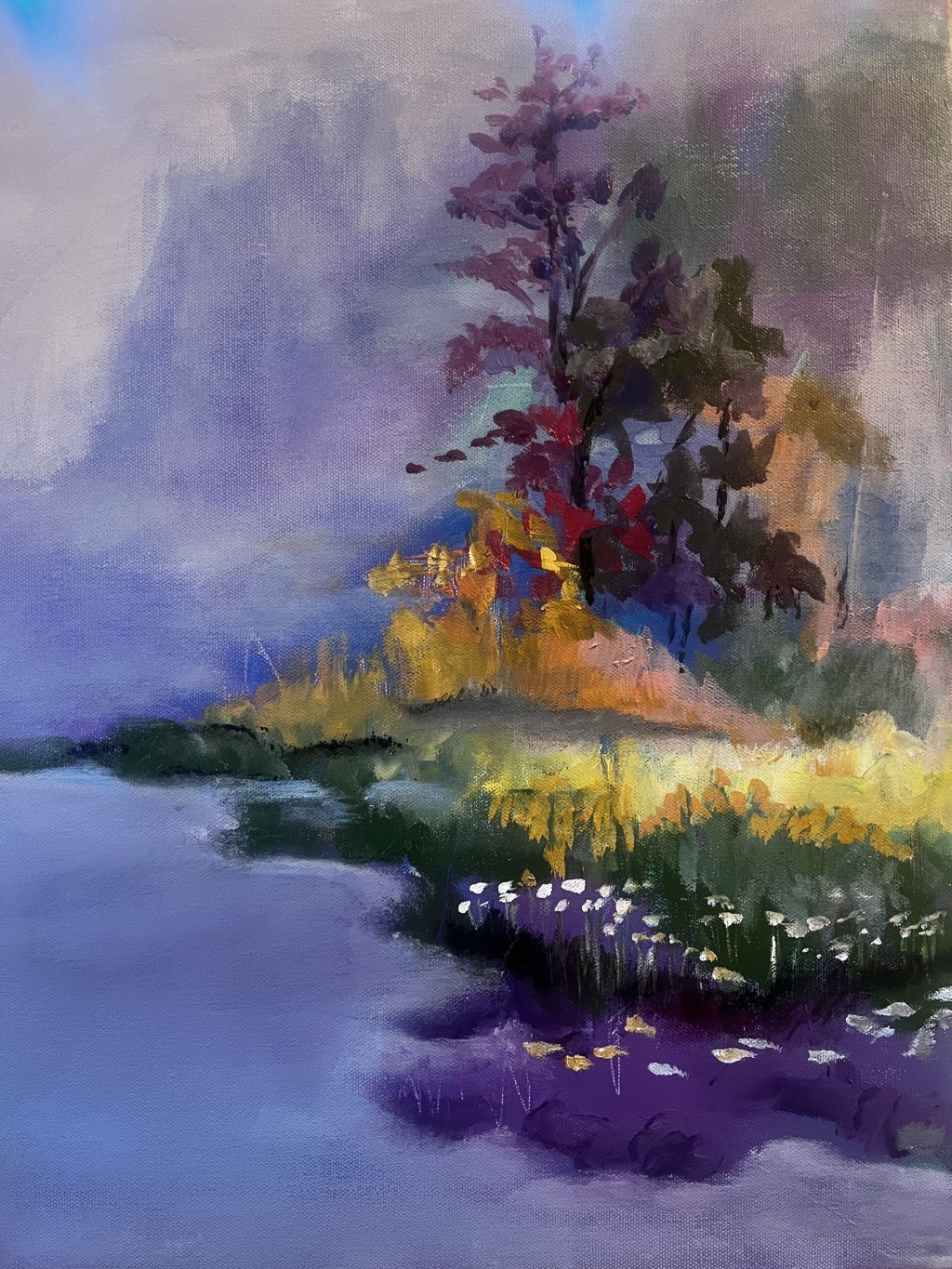 Island light painting by Jeannette Westmoreland